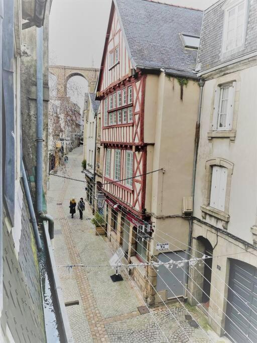 Le Guernisac - Studio Cosy Plein Centre Apartment Morlaix Luaran gambar